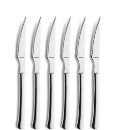 Chuletero grill knife 6-pack, Stainless steel