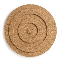 Circle round trivet Ø20 cm, Brown