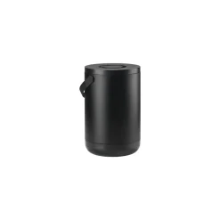 Circular Trash Can 22 L, Black