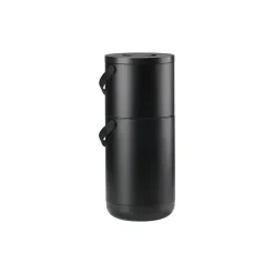 Circular Trash Can 22+12 L, Black