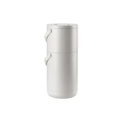 Circular Trash Can 22+12 L, Warm gray