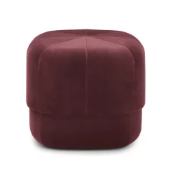 Circus pouf, dark red