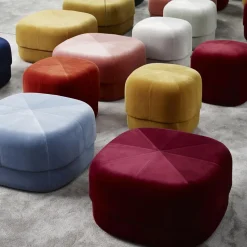 Circus pouf, rust red