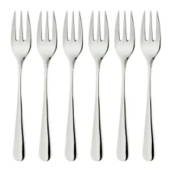 Classic dessert forks 6-pack, Silver
