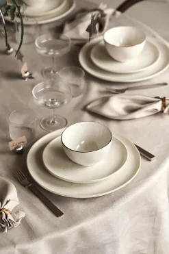 Clean linen table cloth 145x350 cm , Greige