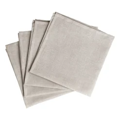 Clean serviettes 45 x 45 cm 4-pack, Greige