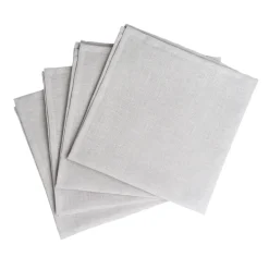 Clean serviettes 45 x 45 cm 4-pack, icy grey