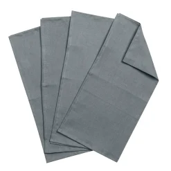 Clean serviettes 45 x 45 cm 4-pack, smokey blue