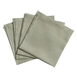 Clean serviettes 45 x 45 cm 4-pack, dusty green