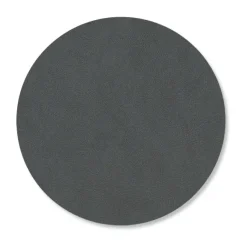 Cloud coaster reversible  circle 1 pcs, anthracite-light grey