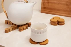 Clumsy Hans trivet, Oak