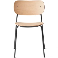 Co dining chair black legs, Oak