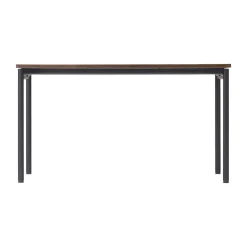 Co Table conference table 140x70cm, Black, laminate terra