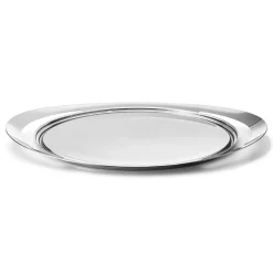 Cobra serving tray, stainless steel