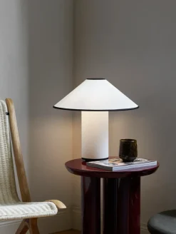 Colette ATD6 table lamp, Black & White