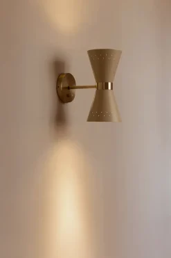 Collector wall lamp 25 cm, Crème