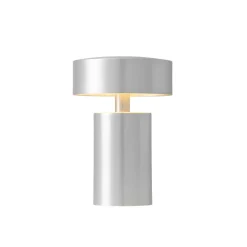 Column table lamp portable, Aluminium