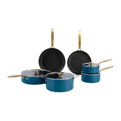 Combekk Element pot and frying pan set, 10-piece, Ocean Blue