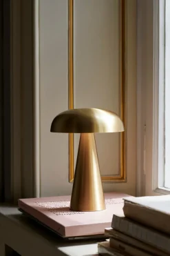 Como portable table lamp SC53, Brass