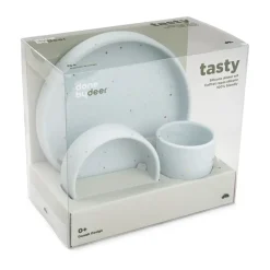 Confetti children's dinnerware set 3 pieces, Blue