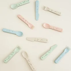 Confetti Foodie Cutlery Set 3 Pieces, Sand