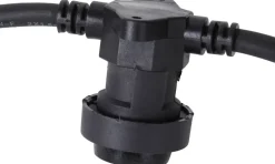 Connecta light string E27 7.35 m, Black