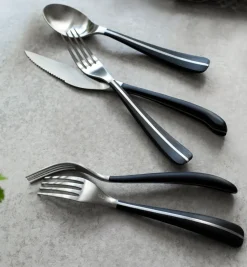 Contour bbq knife, black