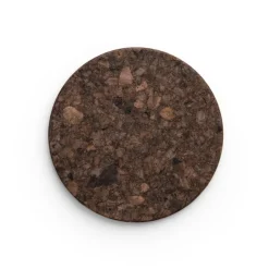 Cork coaster 4-pack, smoked