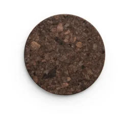Cork trivet smoked, Ø27 cm