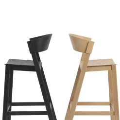 Cover bar stool, Oak