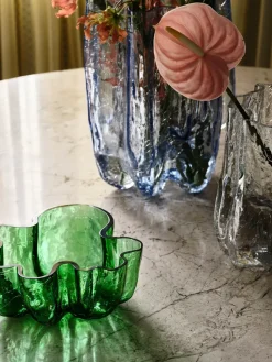 Crackle bowl 10,5 cm, Green