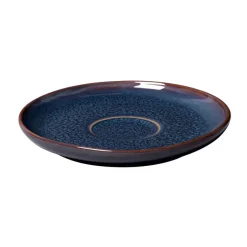 Crafted Denim saucer to espresso cup Ø12 cm, Blue
