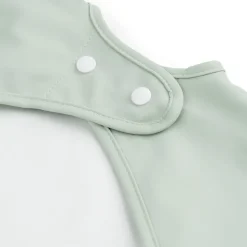 Croco bib with sleeves, Green
