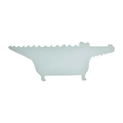 Crocodile Gustav bath mat, Pale mint