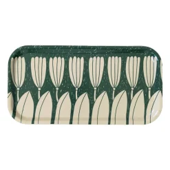 Crocus tray 22x43 cm, Green