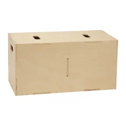 Cube Long storage box, Birch