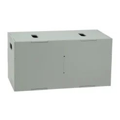 Cube Long storage box, Olive green