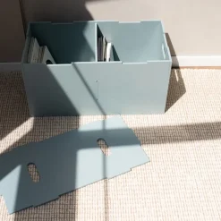 Cube Long storage box, Olive green