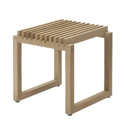 Cutter stool, oak
