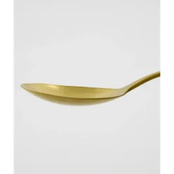 Daily serving spoons 2-pack, Gold finish