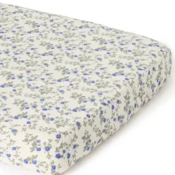Dainty Muslin fitted sheet, 60x120x20 cm