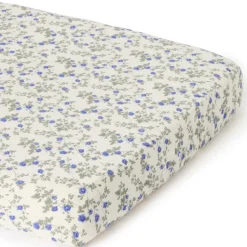 Dainty Muslin fitted sheet, 90x200x30 cm