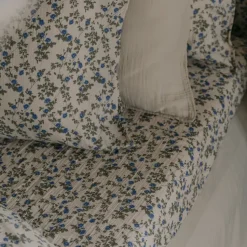Dainty Muslin fitted sheet, 180x200x30 cm