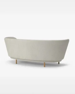 Dandy 2-seater sofa, Oak-Sacho sapphire 007