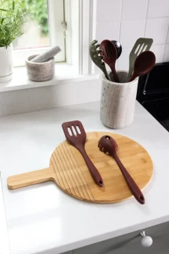 Daniel kitchen utensils 2 pieces, Burgundy