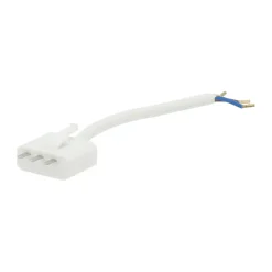 DCL grounded ceiling plug 15 cm, White