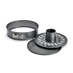 De Buyer springform tin with two bases, 26 cm