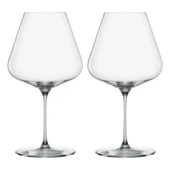 Definition Burgundy red wine glass 96 cl 2-pack, Clear