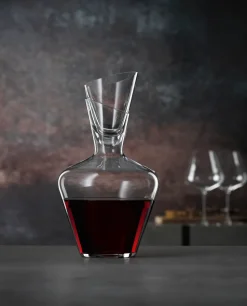 Definition wine carafe with prop 1 liter, Clear