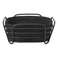 Delara bread box 20x20 cm, Black